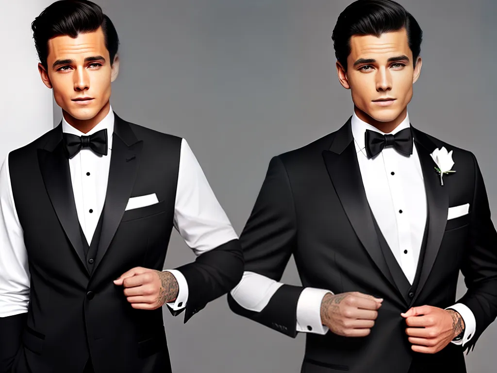Glamour em Ternos e Smokings de Festa