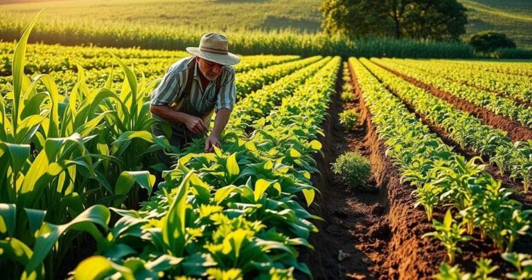 Plantio consorciado agricultura familiar