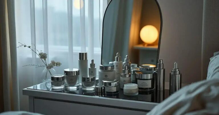 rotina de skincare noturna