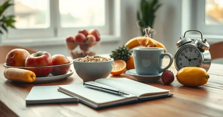rotina matinal produtiva