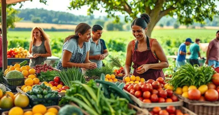 Vender produção da agricultura familiar