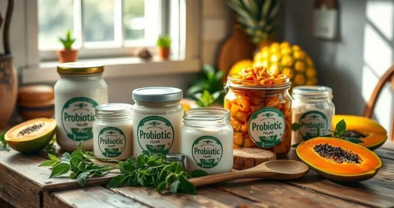 alimentos probióticos e seus benefícios