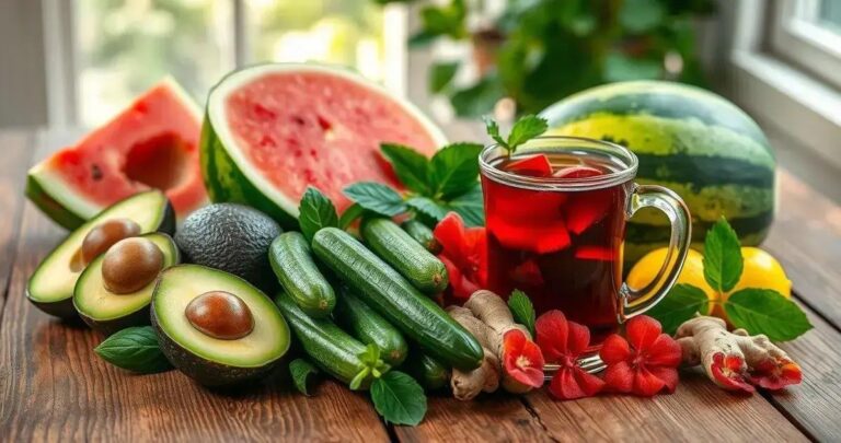 alimentos que ajudam a desinchar