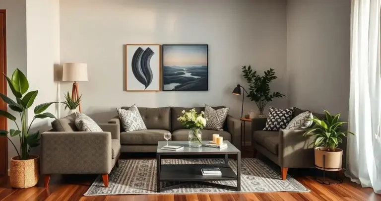 Como decorar uma sala de estar pequena