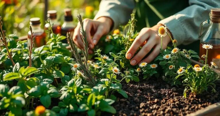 Cultivo de plantas medicinais