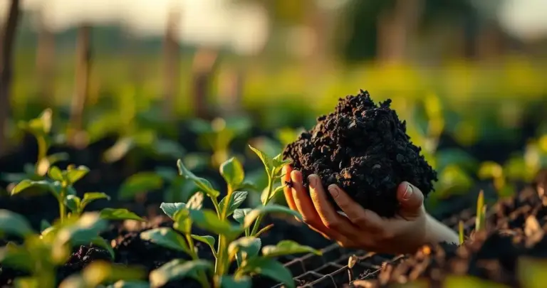Uso de biochar na agricultura